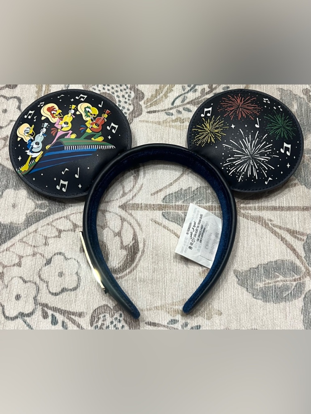 Disney Loungefly Epcot Mexico Pavilion Three Caballeros Ear Headband *No Bow*